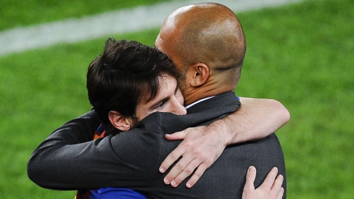 Sind Pep Guardiola und Lionel Messi bald wieder vereint?