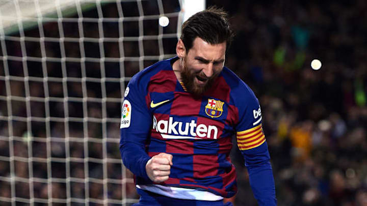 Leo Messi, máximo goleador de LaLiga