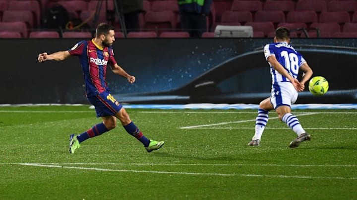 Jordi Alba s'est offert un superbe but.