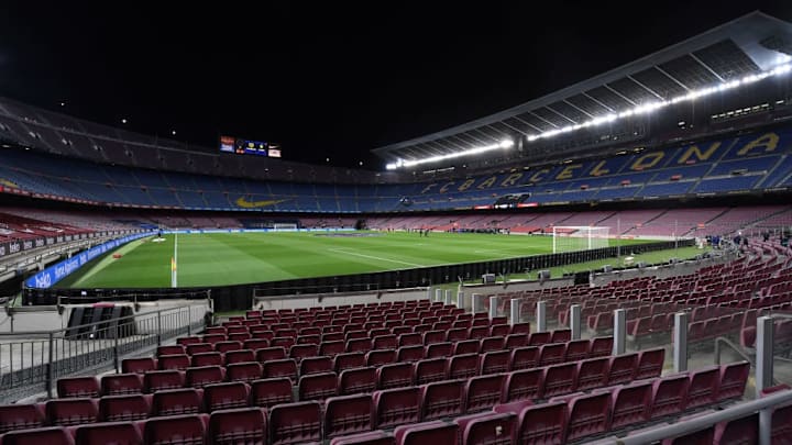 LaLiga no Camp Nou.