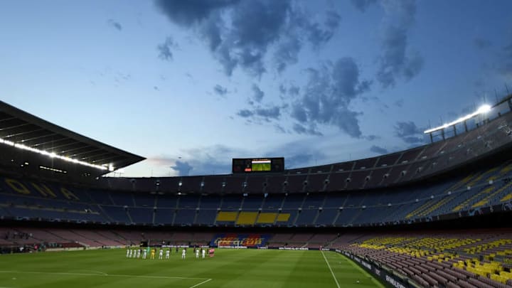 LaLiga no Camp Nou.