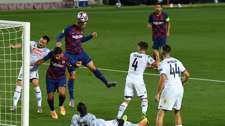 Lenglet anota ante l Nápoles el 1-0
