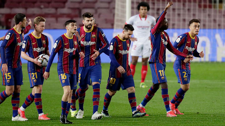 FC Barcelona v Sevilla - Spanish Copa del Rey FC Barcelona v Sevilla - Spanish Copa del Rey