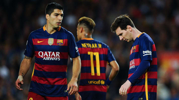 Lionel Messi, Luis Suarez, Neymar