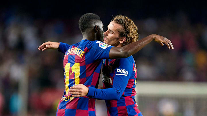 Dembélé y Griezmann podrían perder su sitio por Trincão