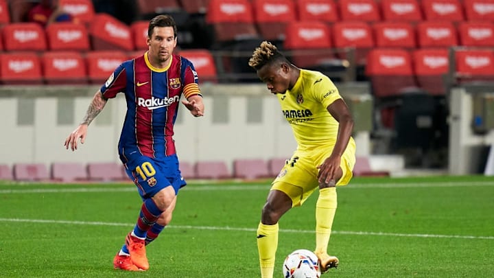 lionel messi barcelona villarreal laliga