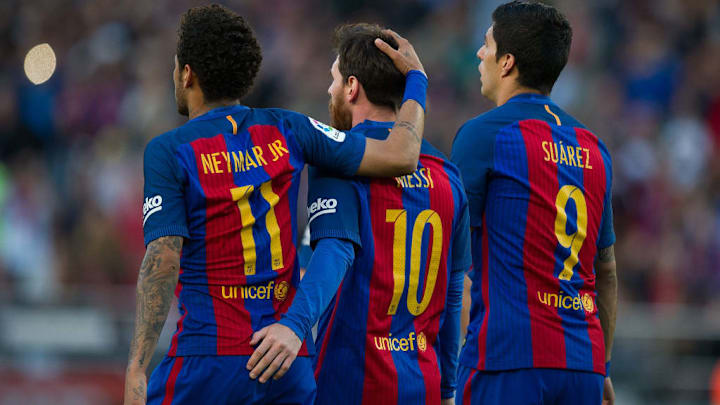 Lionel Messi, Neymar, Luis Suarez