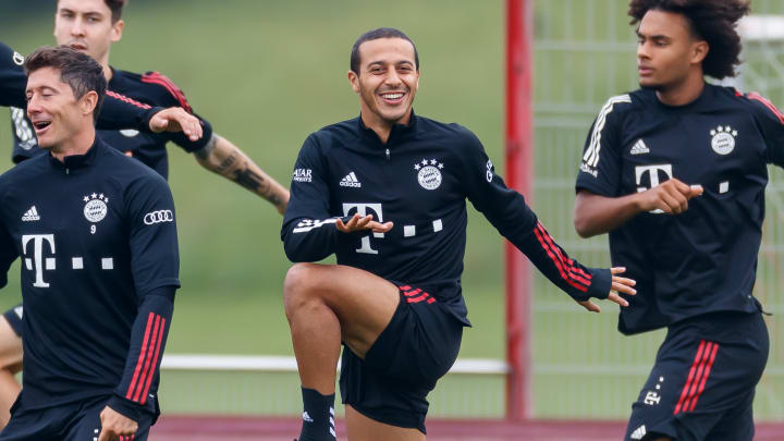 FC Bayern Muenchen Training Session