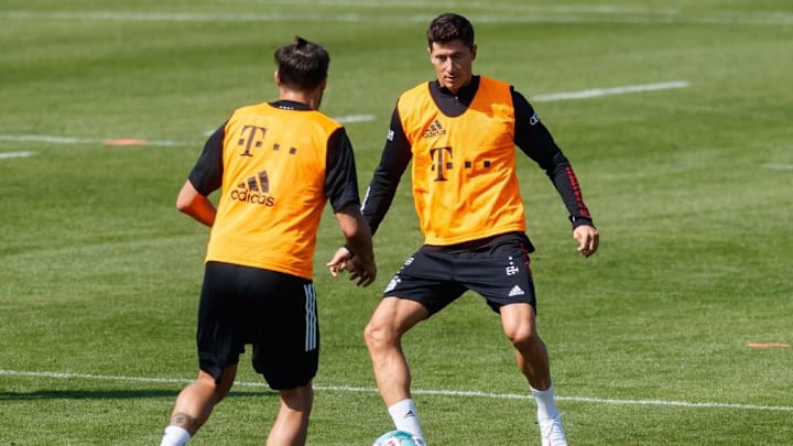 FC Bayern Muenchen Training Session