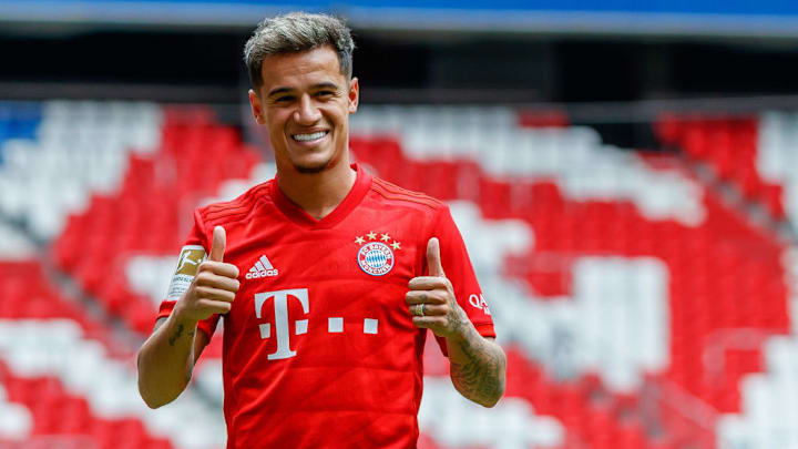 FC Bayern Muenchen Unveils New Signing Philippe Coutinho