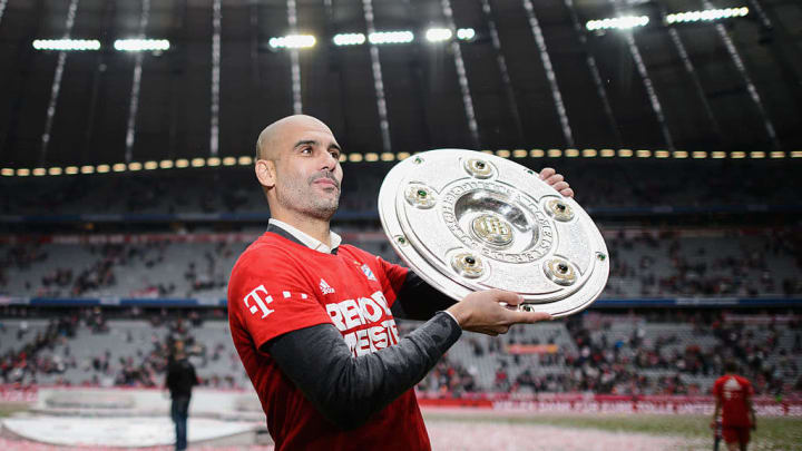 Guardiola ganó tres Bundesliga consecutivas
