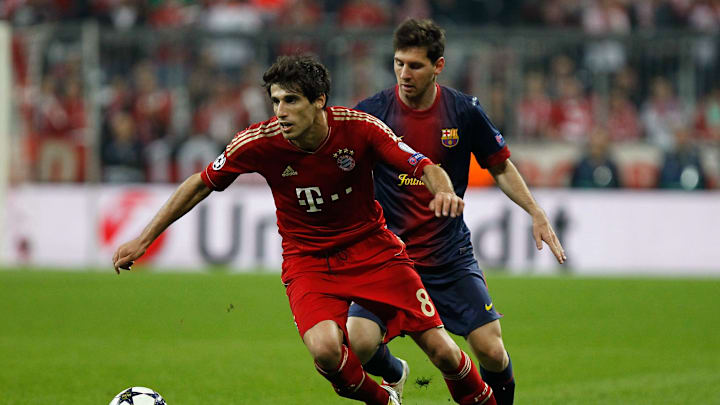 FC Bayern Muenchen v Barcelona - Lionel Messi en acción.