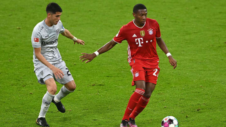 David Alaba überzeugte gegen Bayer auf seiner Lieblingsposition