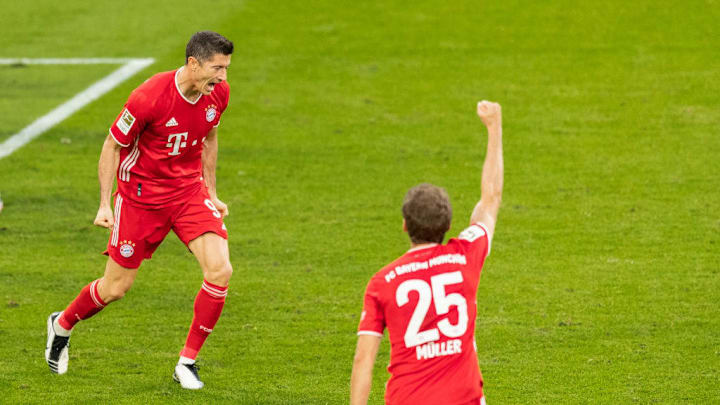 Lewandowski y Muller, el ataque del Bayern Múnich