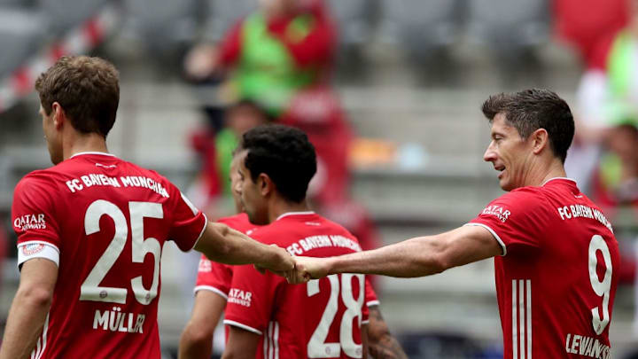 Müller und Lewandowski erwischten auch gegen Freiburg einen guten Arbeitstag