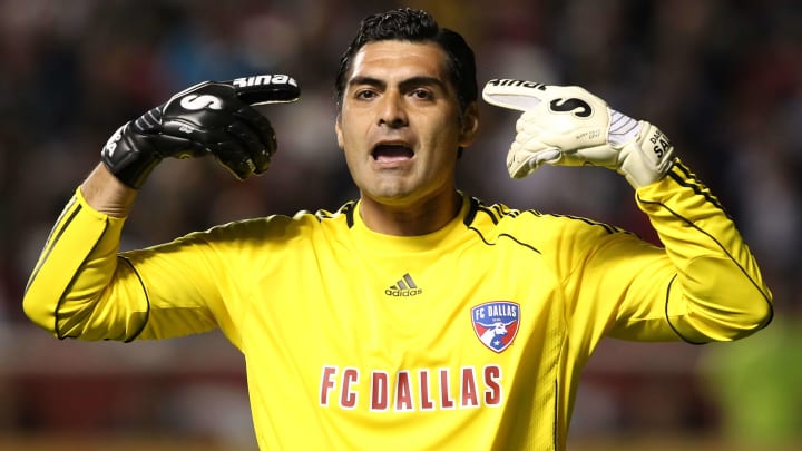 FC Dallas v Real Salt Lake - Darío Sala gesticula.