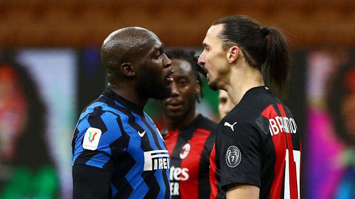 Lukaku e Ibrahimovic intercambiaron insultos en el descanso Lukaku e Ibrahimovic intercambiaron insultos en el descanso