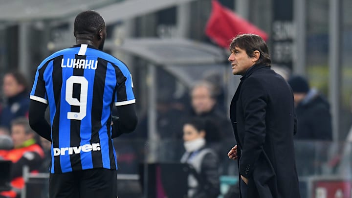 Romelu Lukaku dan Antonio Conte