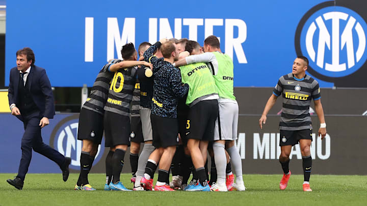 La gioia dell'Inter La gioia dell'Inter