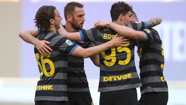 Matteo Darmian, Alessandro Bastoni, Milan Skriniar, Stefan de Vrij