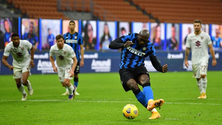 Lukaku marcó una decena de penaltis en 2020