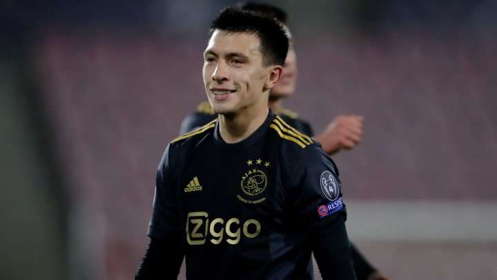 Lisandro Martínez con Ajax Lisandro Martínez con Ajax