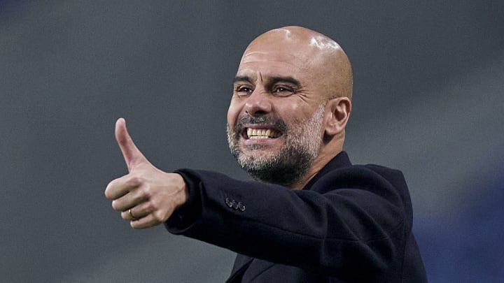 Guardiola took charge of his 700th game at the weekend