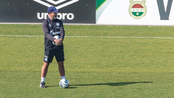 Beobachter: S04-Coach David Wagner beim Training