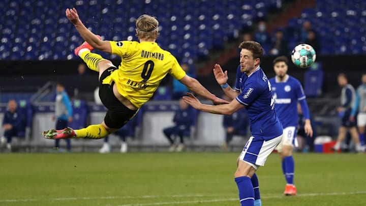 Auch dieses Traumtor von Haaland gegen Schalke bereitete Sancho vor