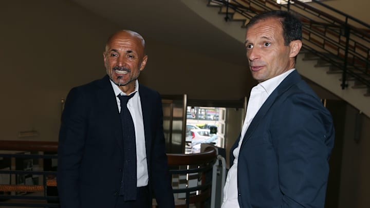 Luciano Spalletti e Massimiliano Allegri Luciano Spalletti e Massimiliano Allegri