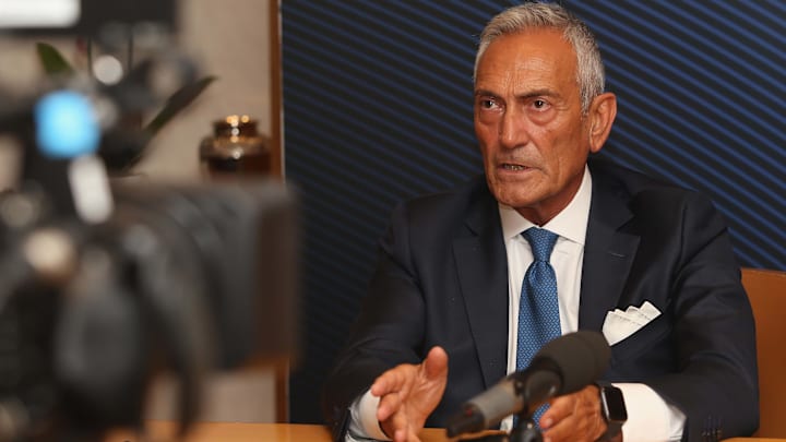 Il presidente FIGC Gabriele Gravina