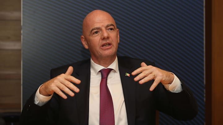 Gianni Infantino, presidente Fifa Gianni Infantino, presidente Fifa