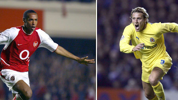 Thierry Henry y Diego Forlán