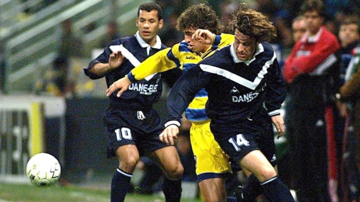 Hernan Crespo et Parme ont fait très mal à Bordeaux en 1999.