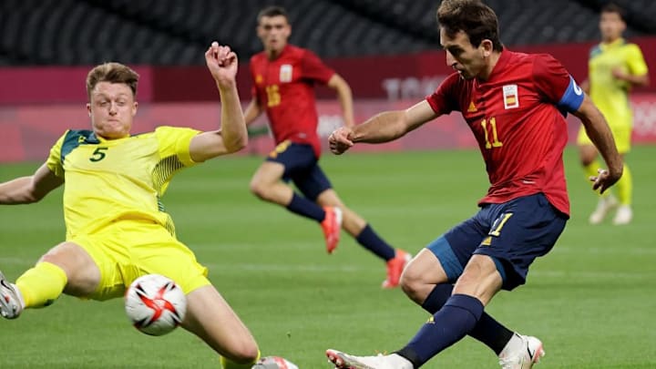 FOOTBALL-OLY-2020-2021-TOKYO-AUS-ESP