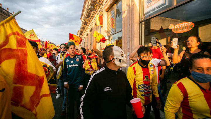 Fans Of Monarcas Protest Against Team Moving To Sinaloa