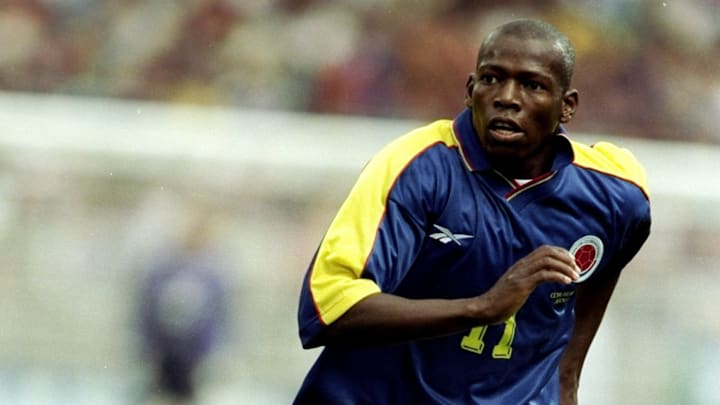 Faustino Asprilla fue expulsado en el Mundial de 1998