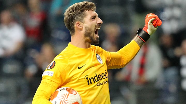 Kevin Trapp'in sevinci Kevin Trapp'in sevinci