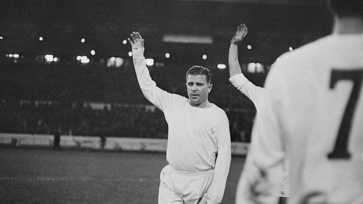 Ferenc Puskas is a legend of the game