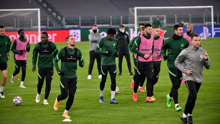 Ferencvaros Budapest - Press Conference And Training Session