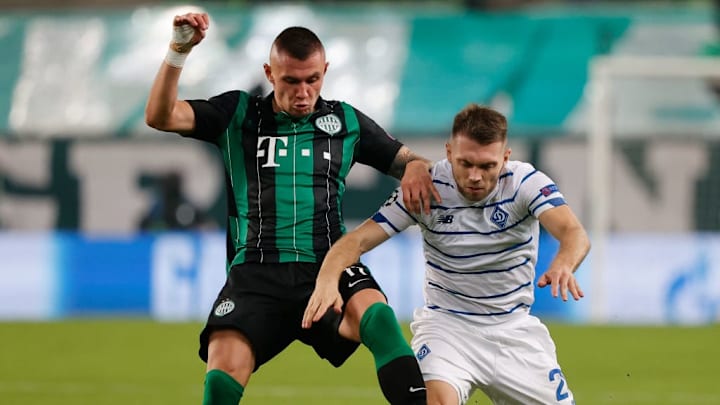 Ferencvarosi TC v FC Dynamo Kyiv: Group G - UEFA Champions League