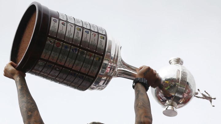 El trofeo que quieren todos: la Copa Libertadores de América.