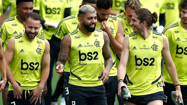 Flamengo Practice Session at Ninho do Urubu - Copa CONMEBOL Libertadores 2019 Final