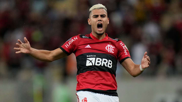 Andreas Pereira Flamengo Barcelona de Guayaquil Libertadores 