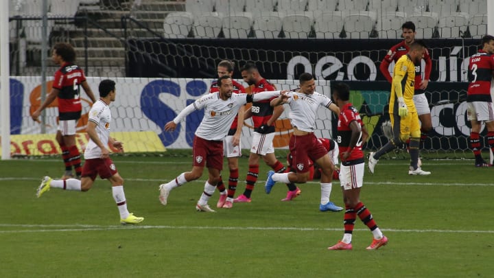 Fluminense venceu o Flamengo por 1 a 0 Fluminense venceu o Flamengo por 1 a 0