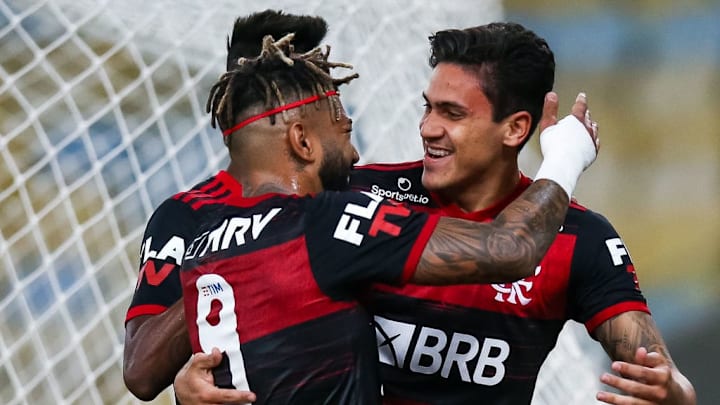 Pedro, Gabriel Barbosa, Bruno Henrique