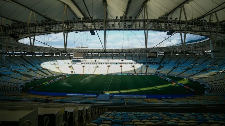 Mais um jogo do Flamengo no Maracanã. 