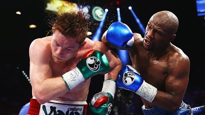 Floyd Mayweather Jr. derrotó a “Canelo” Álvarez en el 2013
