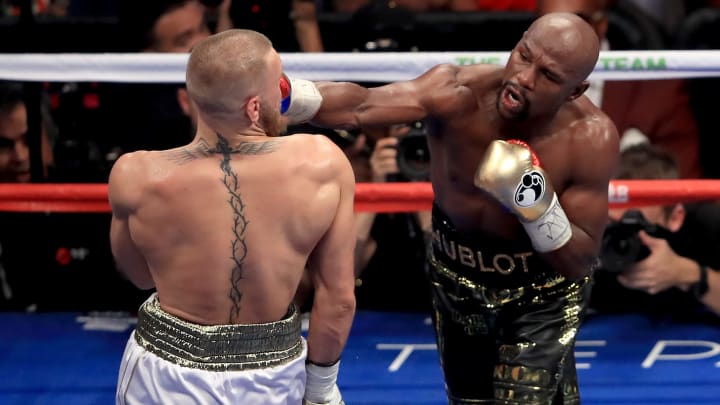 Floyd Mayweather Jr. venció por nocaut a Conor McGregor en su pelea pasada