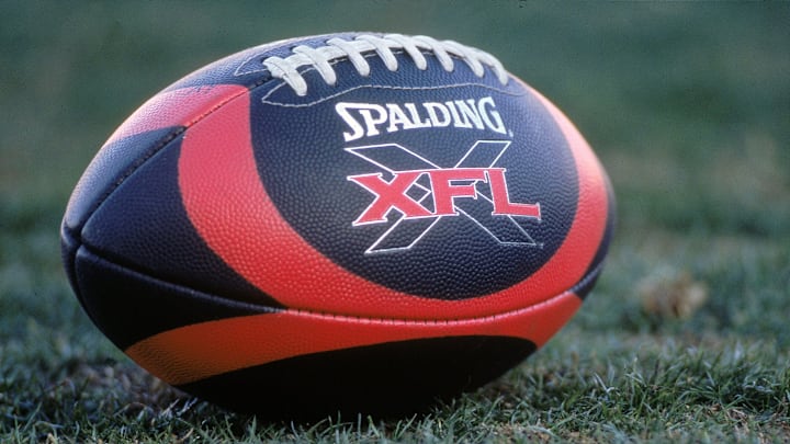An XFL Football An XFL Football